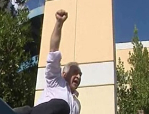 Επεισοδιακή συγκέντρωση ιδιοκτητών φορτηγών και βυτιοφόρων