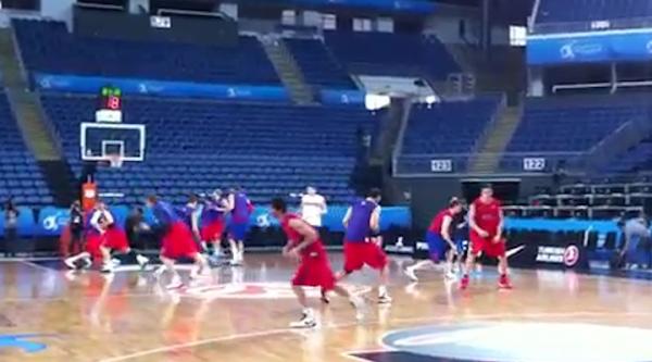 Προπόνηση ΤΣΣΚΑ στο in.gr