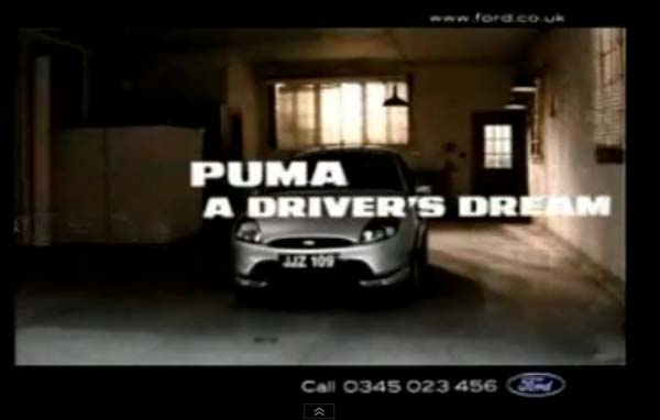 Oι καλύτερες τηλεοπτικές διαφημίσεις αυτοκινήτου – Ford Puma