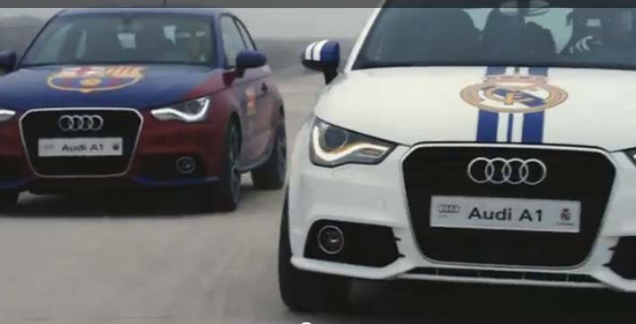 Το Εl Clasico του Audi A1: Real Madrid vs Barcelona