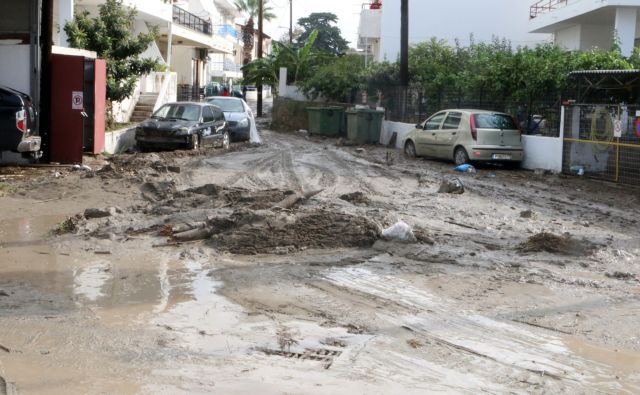 Καταστροφικό το πέρασμα της κακοκαιρίας σε Ρόδο, Ψέριμο και Κάλυμνο
