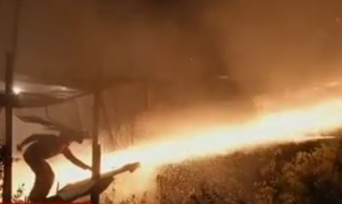 Ο ρουκετοπόλεμος στον Βροντάδο της Χίου