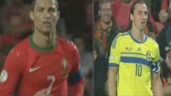 Κόβει την ανάσα η «μονομαχία» Ιμπραΐμοβιτς – Ρονάλντο