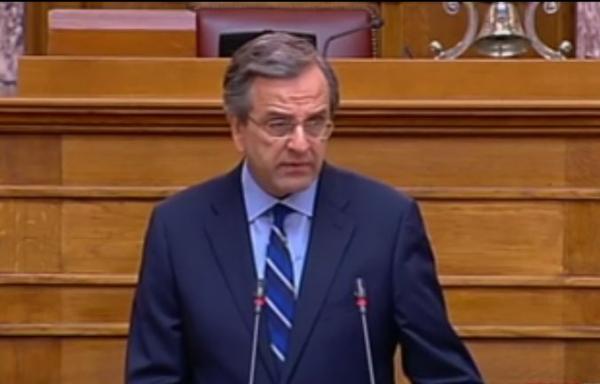Σαμαράς: Στον λαό επιστρέφει το πλεόνασμα, όπως και τα κλεμμένα