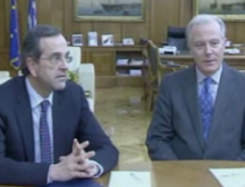 Η έλλειψη ρευστότητας στην αγορά επί τάπητος στη συνάντηση Σαμαρά με τον διοικητή της ΤτΕ