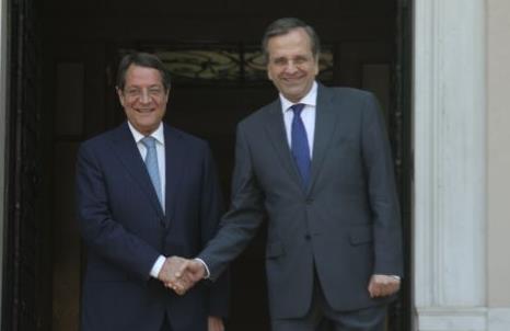 Με τον πρωθυπουργό συναντήθηκε ο Νίκος Αναστασιάδης στο Μαξίμου