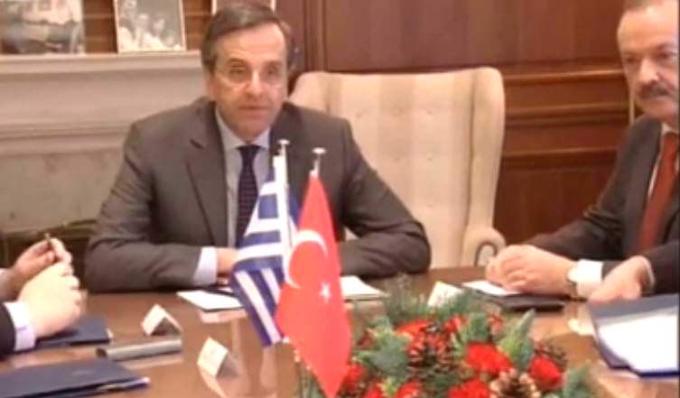 Σε θερμό κλίμα η συνάντηση Βενιζέλου – Νταβούτογλου