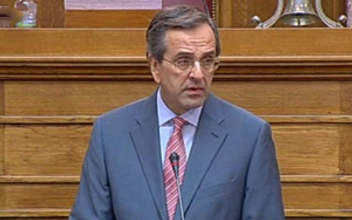 Αντ.Σαμαράς:Στηρίζω την «αποστολή Παπαδήμου»