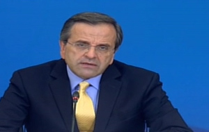 Απορρίπτει τα σενάρια για συγκυβέρνηση ο Α.Σαμαράς