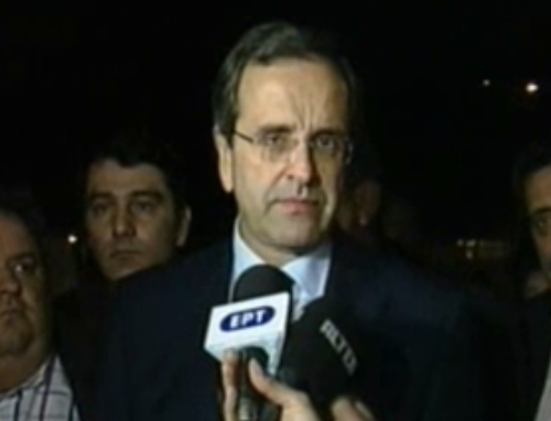 Καλή επιτυχία ευχήθηκε στον Νικήτα Κακλαμάνη ο Αντώνης Σαμαράς