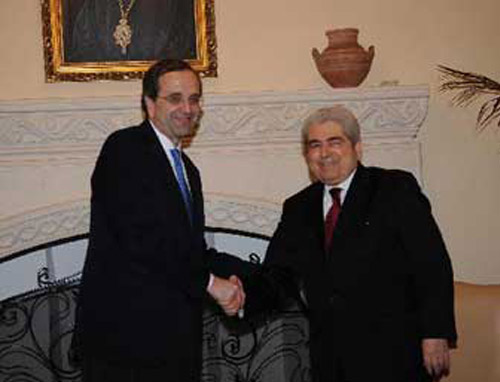 Συνάντηση με Δ.Χριστόφια