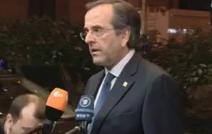 Ευρώπη και ΔΝΤ να αναλάβουν τις ευθύνες τους, λέει ο Αντ.Σαμαράς