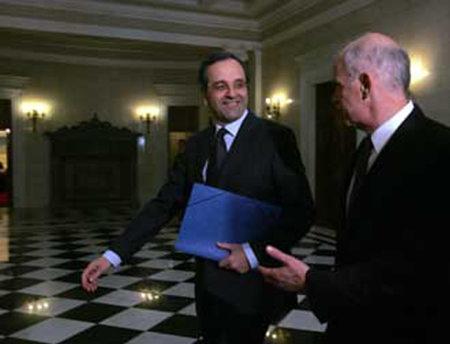 «Μπορούμε να τα βγάλουμε πέρα μόνοι μας» λέει ο Αντώνης Σαμαράς