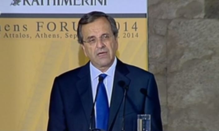Σαμαράς: Ο λαϊκισμός στηρίζεται στα γλυκά ψέματα και τις εύκολες λύσεις