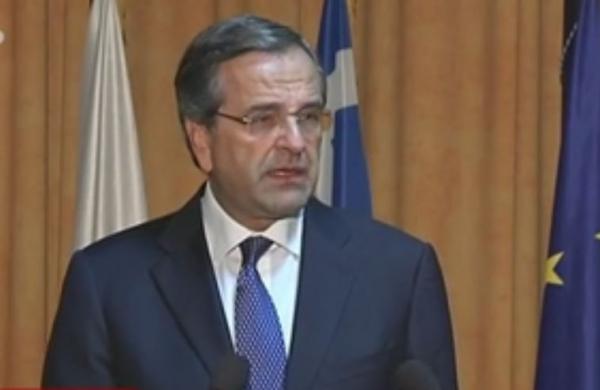 Σαμαράς: Να κάνουμε όλοι το καθήκον μας για να πάει μπροστά η πατρίδα