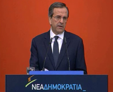 Αντώνης Σαμαράς: Επανεκκίνηση ναι, συναίνεση όχι