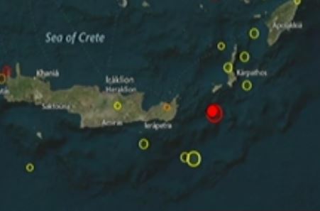 Ευθύμιος Λέκκας: Σεισμός 6,2 ανατολικά της Κρήτης