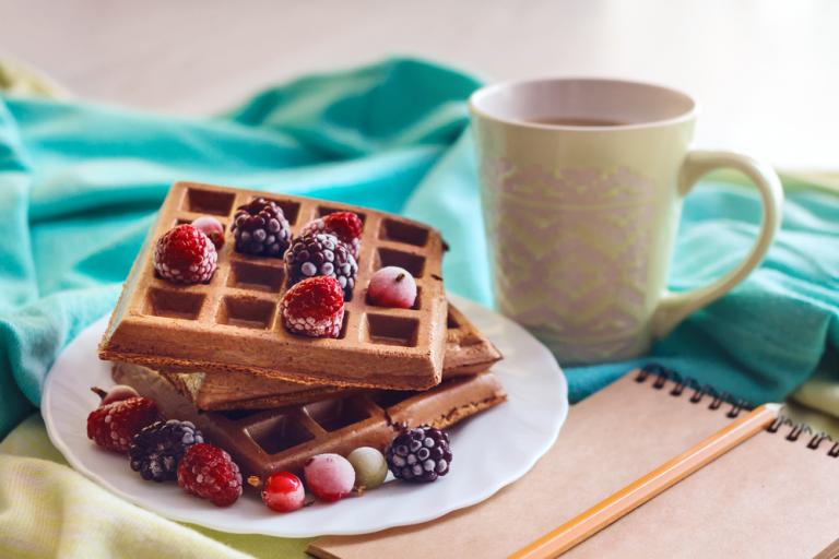 Φτιάξτε σπιτικές βάφλες