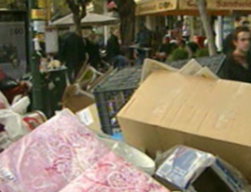 «Χριστουγεννιάτικος» σκουπιδότοπος η Αθήνα