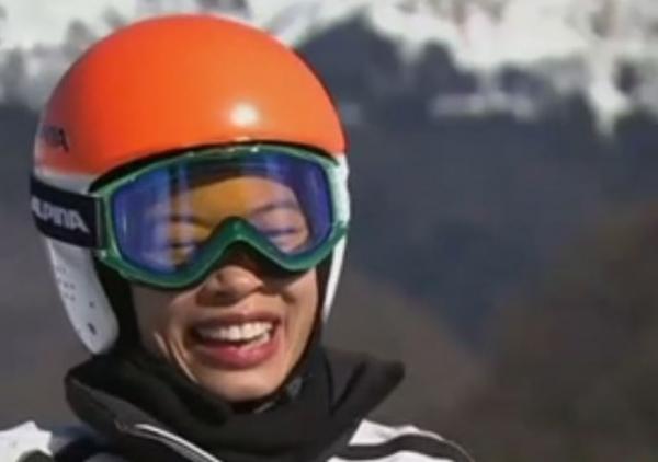 Η Βανέσα Μέι έτοιμη να μαγέψει και στο σλάλομ