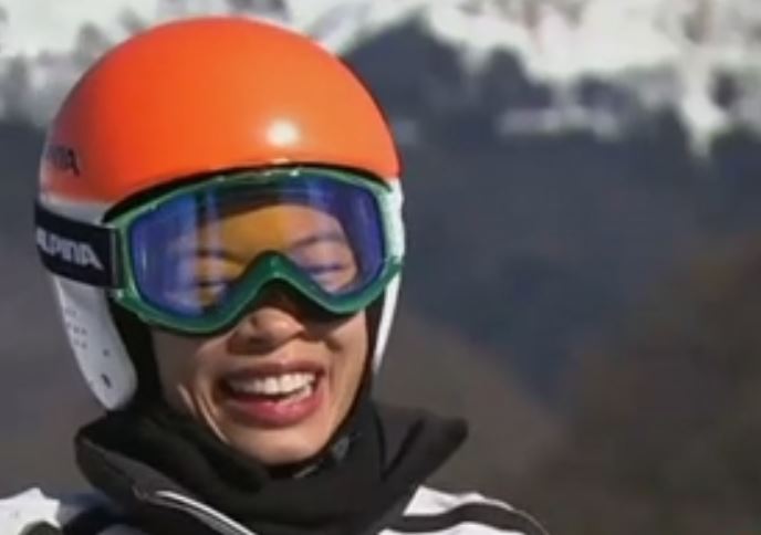 Η Βανέσα Μέι έτοιμη να μαγέψει και στο σλάλομ