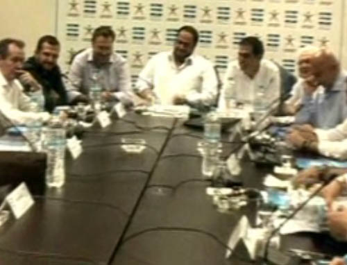 Ενωτικό κλίμα από Πατέρα – Μαρινάκη στην έκτακτη σύσκεψη της Σούπερ Λιγκ