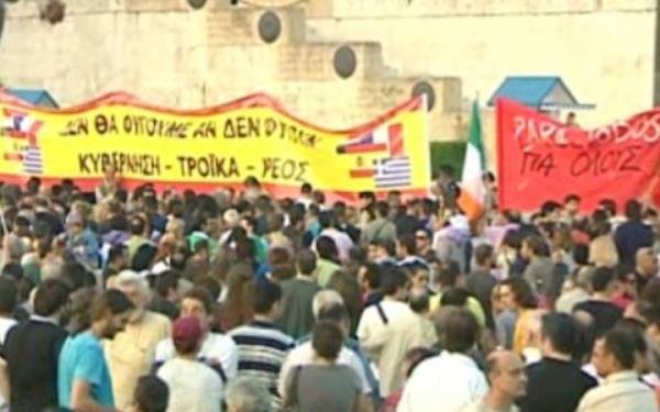 Για 8η μέρα στους δρόμους οι «αγανακτισμένοι»