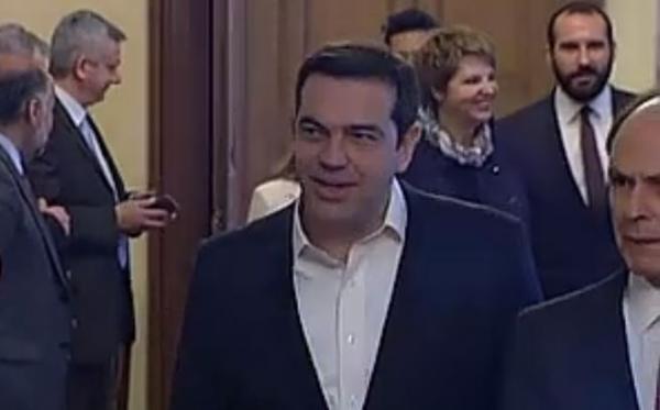 Η σύσκεψη των πολιτικών αρχηγών