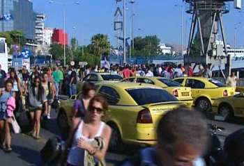 Κυκλοφοριακό έμφραγμα από τις κινητοποιήσεις των ιδιοκτητών ταξί