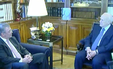 Συνάντηση Α.Ταμπακάκη με τον πρόεδρο της Δημοκρατίας για την οικονομία