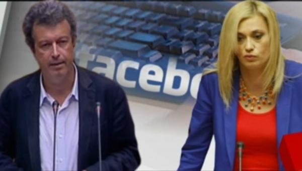 Βαριές κουβέντες αντάλλαξαν Τατσόπουλος και Μακρή μέσω Facebook