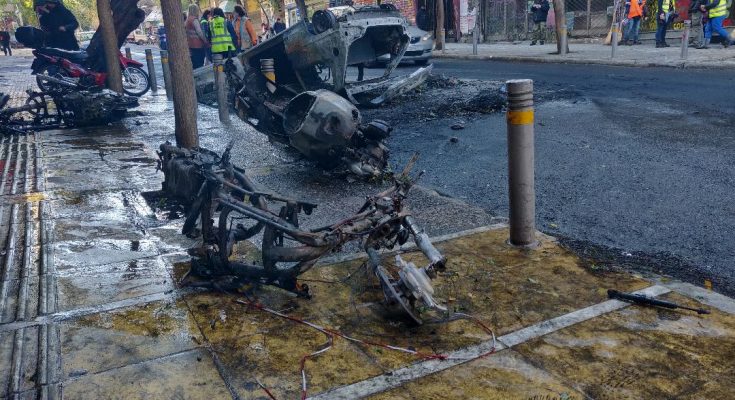 Στο έλεος των κουκουλοφόρων : Εικόνες χάους σε Εξάρχεια – Αριστοτέλειο