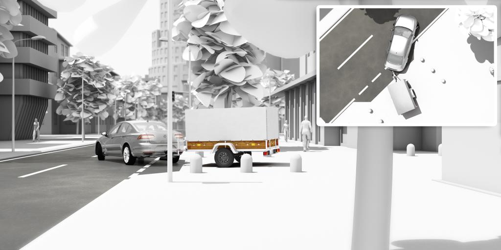 To σύστημα αυτόματου παρκαρίσματος ρυμουλκούμενου του νέου VW Passat