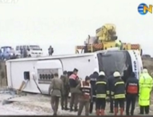 Έλληνες νεκροί και τραυματίες σε τροχαίο με λεωφορείο με προορισμό την Πόλη