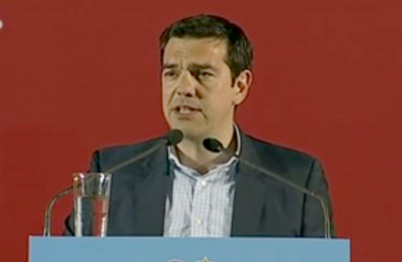 Αλ.Τσίπρας: Όποιος ψηφίζει Σαμαρά, ψηφίζει Μέρκελ και Σόϊμπλε