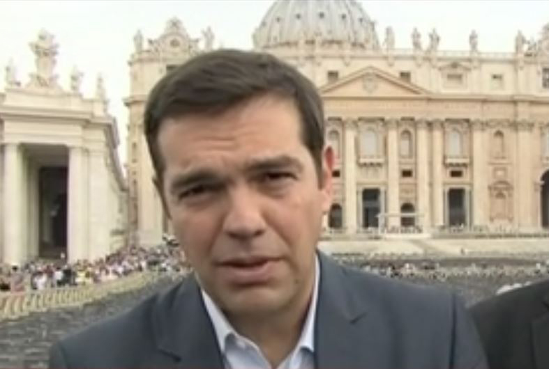 Συνάντηση Τσίπρα με τον Πάπα Φραγκίσκο στο Βατικανό