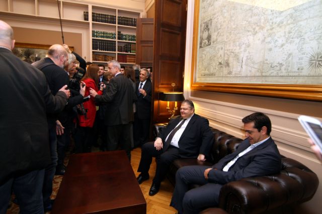 Δίωρη συνάντηση Ευ.Βενιζέλου – Αλ.Τσίπρα