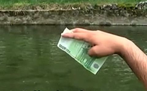 Ψάρεψαν λεφτά στα νερά του ποταμού Ληθαίου των Τρικάλων