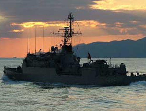 «Kρουαζιέρα» τουρκικής κορβέτας εντός των ελληνικών χωρικών υδάτων