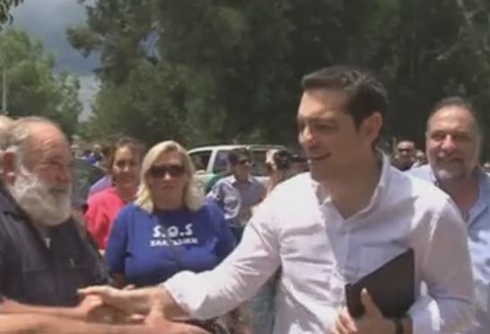 Αντίθετος με την επένδυση χρυσού δήλωσε από την Ιερισσό ο Αλ.Τσίπρας