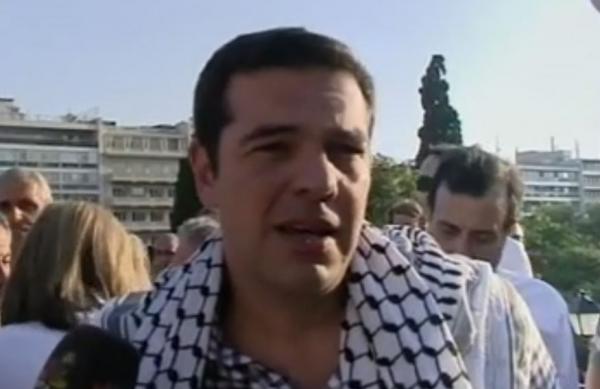 Αμεσο τέλος στη θηριωδία στην Παλαιστίνη ζήτησε ο Αλέξης Τσίπρας