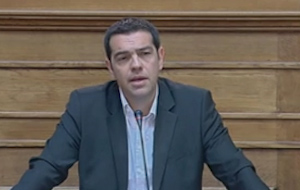 Σε τηλεμαχία για το «success story» κάλεσε τον Σαμαρά ο Αλ.Τσίπρας