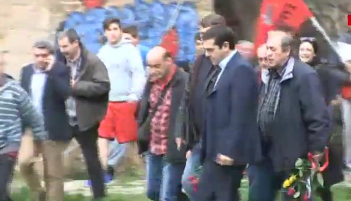 Στο πλευρό του Τσίπρα στην Καισαριανή ο Μανώλης Πετσίτης