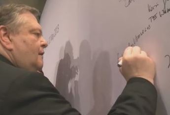 Στο ιδρυτικό συνέδριο της Προοδευτικής Συμμαχίας ο Ευάγγελος Βενιζέλος