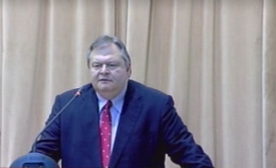 Ευ.Βενιζέλος: Μόνη λύση η κυβέρνηση εθνικής συνευθύνης