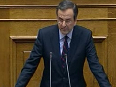 Άμεση θέσπιση της Αποκλειστικής Οικονομικής Ζώνης ζητά ο Αντώνης Σαμαράς