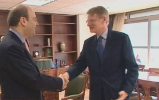 Συνάντηση Χατζηδάκη με τους πρέσβεις Ολλανδίας, Ισπανίας και Φινλανδίας