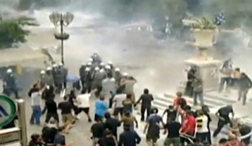 Σε θάλαμο αερίων μετατράπηκε ο σταθμός του Μετρό στο Σύνταγμα