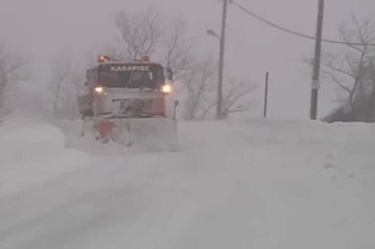 Νέα επιδρομή του χιονιά