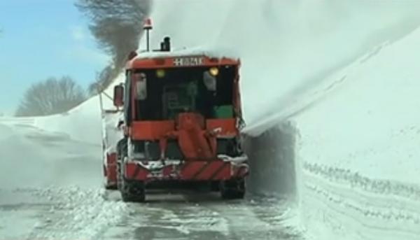 Τα δύο μέτρα έφθασε το χιόνι στα χωριά του Πηλίου